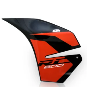 RC 200 BS 4 Outer Faring LH Side Black + Orange