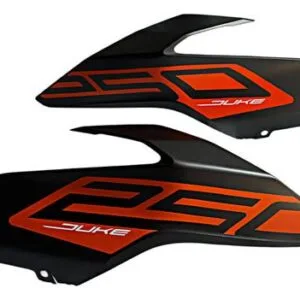 Duke 250 Tank Cover Dark Galvino R + L