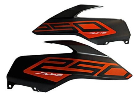 Duke 250 Tank Cover Dark Galvino R + L
